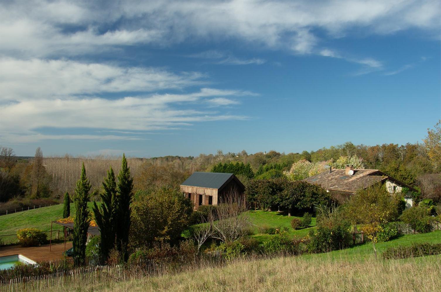 Villa Le Sechoir De Valadon Aillas Exterior foto